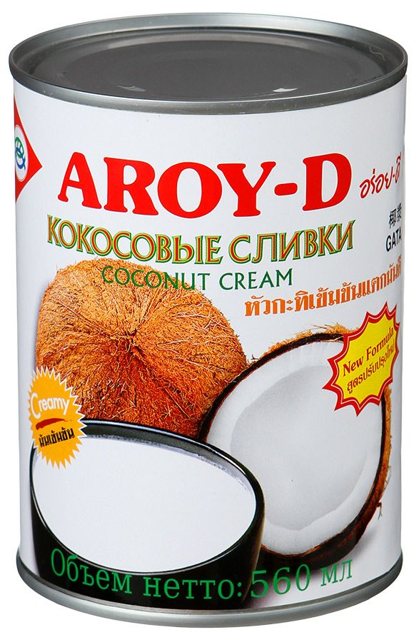 Кокосовые сливки AROY-D 70% 560 мл. 